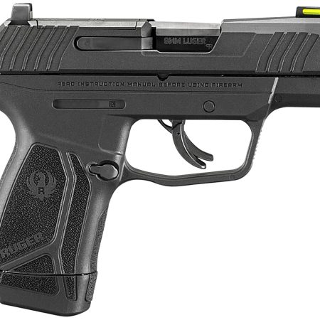 Ruger 3503 Max-9  9mm Luger 12+1 3.20" Black Oxide Alloy Steel Barrel, Black Oxide Optic Ready/Serrated Steel Slide, Black Polymer Frame, Black Polymer Grip, Right Hand