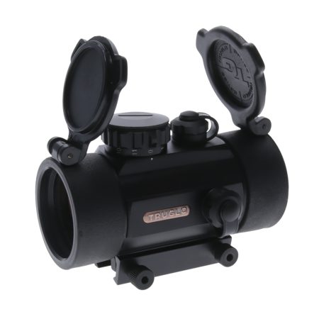 TruGlo TGTG8040B Traditional  Anodized Matte Black 1x40mm 5 MOA Red Dot Reticle