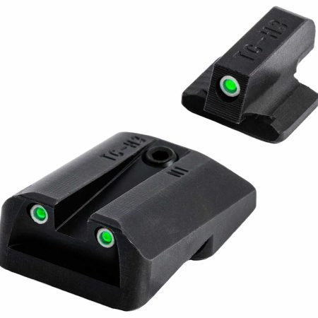 TruGlo TGTG231N3 Tritium  Black | Green Tritium Front Sight Green Tritium Rear Sight