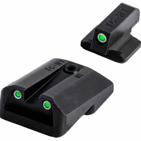 TruGlo TGTG231N2 Tritium  Black | Green Tritium Front Sight Green Tritium Rear Sight