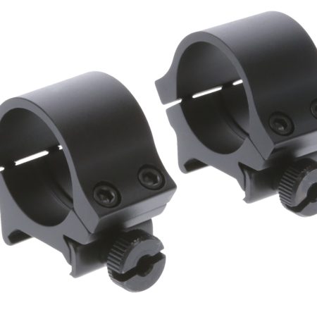 TruGlo TGTG8961B1 Lightweight Scope Rings  Matte Black 1" Medium