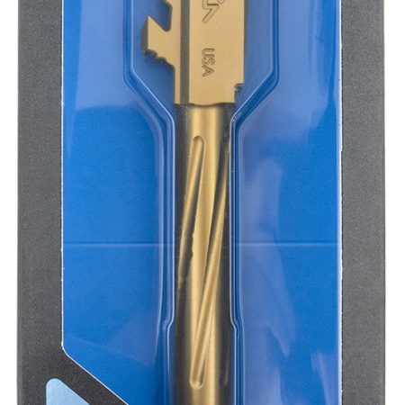 Rival Arms RARA20G801E Precision V1 Match Grade 9mm Luger 4.17" Gold PVD Stainless Steel, Fits Glock 48