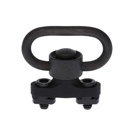 Rival Arms RARA92P2A Swivel Stud Mount  Black Manganese Phosphate Finish, 1.5" Recessed Button Steel Swivel compatible with Picatinny Rail
