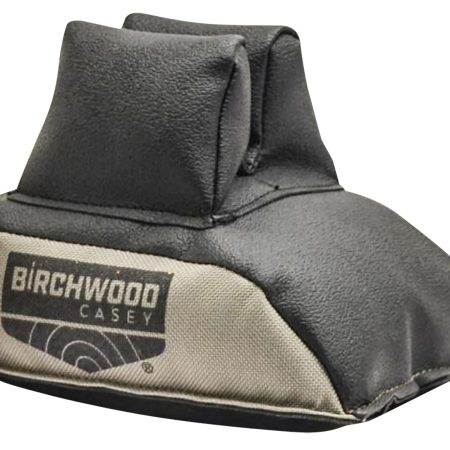 Birchwood Casey URBF Universal Rear Bag  Prefilled Tan Polyester Black Leather Top