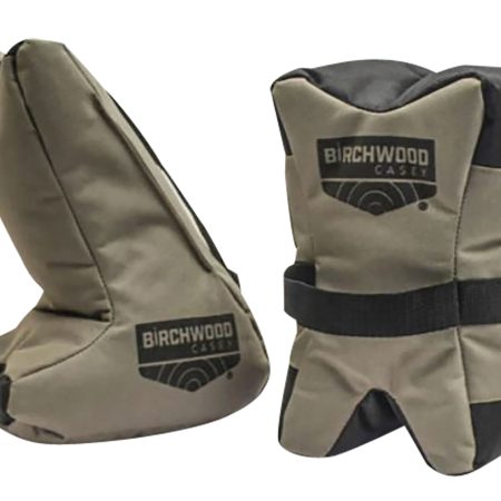 Birchwood Casey SRBCMBO Tactical Tac-Match Shooting Rest Prefilled Tan Nylon, 2-Pieces Designed For Tactical Rifles