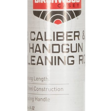 Birchwood Casey 41409 Cleaning Rod  Steel 22 Cal Handgun Firearm 12" Long Includes Reusable Storage Tube