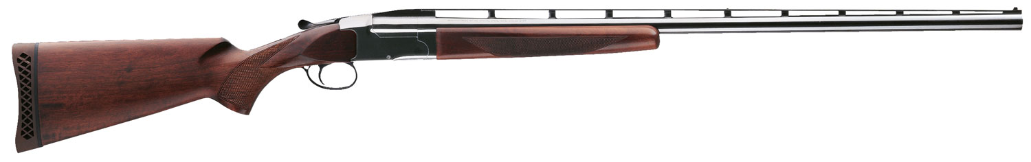 Browning 017054402 BT-99 Full Size 12 Gauge Break Open 2.75" 1rd 32" Satin Blued Back-Bored Vent Rib Barrel, Satin Blued Steel Receiver, Fixed Black Walnut Stock, Right Hand