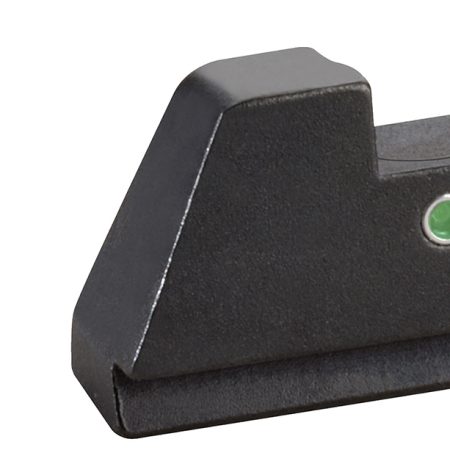 AmeriGlo GL291 Optic Compatible Sight Set for Glock  XL Tall Green Tritium Orange Outline Front Sight-Green Tritium  Rear Sight