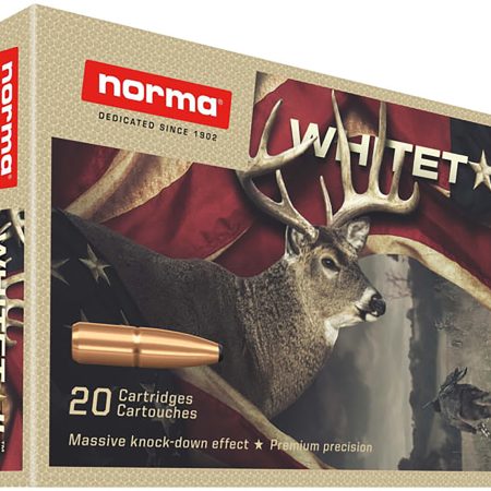 Norma Ammunition 20177382 Dedicated Hunting Whitetail 308Win 150gr Pointed Soft Point 20 Per Box/10 Case