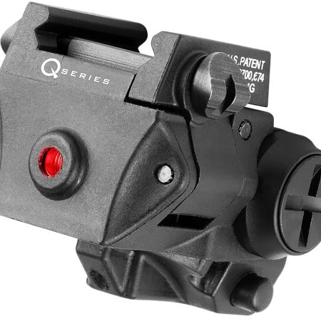 iProtec 6116 SC-R Laser Q-Series Black/Red Laser 5.0 mW Output 635nM Wavelength, Compact/Subcompact Pistols, Accessory Rail Mount