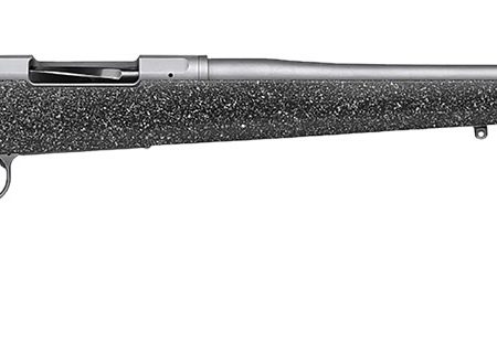 Nosler 40521 M21  280 Ackley Improved 4+1 24" Barrel, Stainless Steel Nitride Metal Finish, Gray Speckled Black All-Weather Epoxy Stock