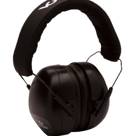 Pyramex VGPM8011C Venture Gear V80 Muff Foam 26 dB 32 dB Over the Head Black Adult 1 Pair