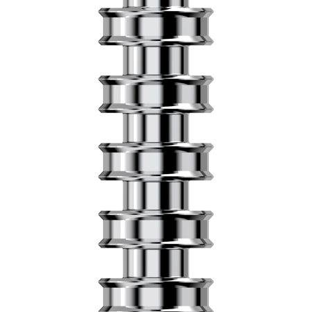 Real Avid AVBMJAG40 Bore-Max Speed Jag 40 Cal Pistol Firearm Nickel-Plated Includes 25 Speed Patches