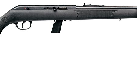 Savage Arms 40203 64 F Full Size 22 LR 10+1 21" Matte Black Sporter Barrel, Matte Black Grooved Carbon Steel Receiver, Matte Black Fixed Synthetic Stock, Right Hand