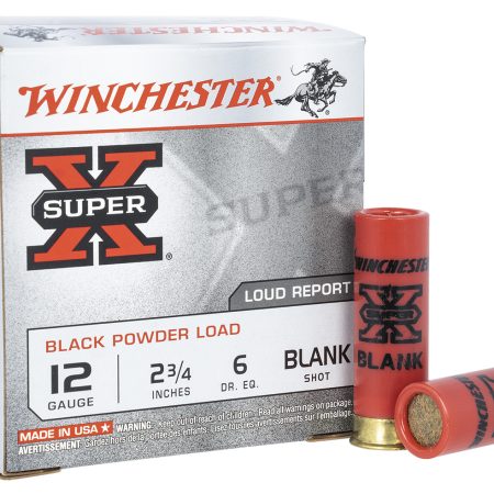Winchester Ammo XBP12W Super X Blank 12Gauge 2.75" 25 Per Bx/10 Case