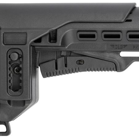 NcStar VG087052 Tactical PCP52 Mil-Spec Stock Black Synthetic Collapsible with Adjustable Cheekpiece