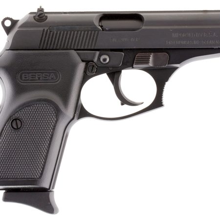 Bersa T380M8 Thunder  Micro-Compact Frame 380 ACP 8+1, 3.50" Black Steel Barrel, Matte Black Serrated Steel Slide & Aluminum Frame