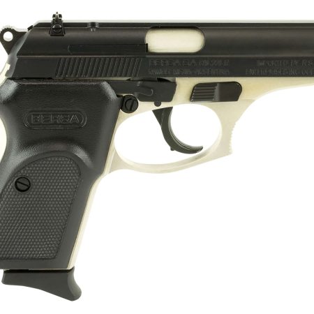 Bersa T22DT Thunder  Micro-Compact Frame 22 LR 10+1 3.50" Nickel Steel Barrel, Matte Black Serrated Slide, Nickel Aluminum Frame w/Beavertail