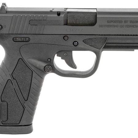 Bersa BP9MCC BPCC  Sub-Compact Frame 9mm Luger 8+1, 3.30" Black Steel Barrel, Matte Black Serrated Steel Slide & Polymer Frame w/Picatinny Rail