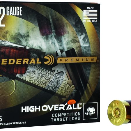 Federal HOA12H8 Premium High Over All 12Gauge 2.75" 1 1/8oz 8Shot 25 Per Box/10 Case