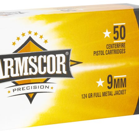 Armscor 50041PH Precision  9mmLuger 124gr Full Metal Jacket 50 Per Box/20 Case