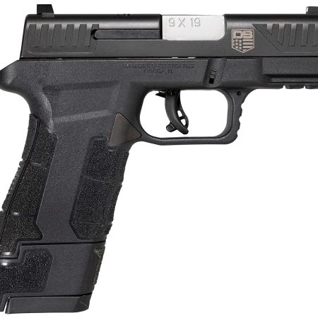 Diamondback DB0300P001 AM2  Sub-Compact Frame 9mm Luger 17+1, 3.50" Stainless Steel Barrel, Black Nitride Serrated Stainless Steel Slide, Black Polymer Frame w/Picatinny Rail & Polymer Grip