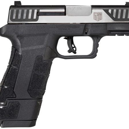 Diamondback DB0300P031 AM2  Sub-Compact Frame 9mm Luger 17+1, 3.50" Stainless Steel Barrel, Serrated Stainless Steel Slide, Black Polymer Frame w/Picatinny Rail & Polymer Grip