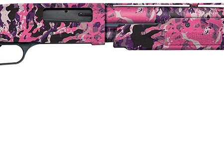 Mossberg 54161 500 Super Bantam Youth 20 Gauge Pump 3" 5+1 Overall Muddy Girl Wild 22" Vent Rib Barrel, Steel Receiver & Adj LOP Synthetic Stock, Right Hand