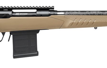 Savage Arms 57943 110 Carbon Tactical 6.5 PRC 8+1 24" Proof Research Carbon Fiber Wrapped Stainless Steel Barrel, Matte Black Carbon Steel Receiver, Synthetic Flat Dark Earth Adjustable AccuStock