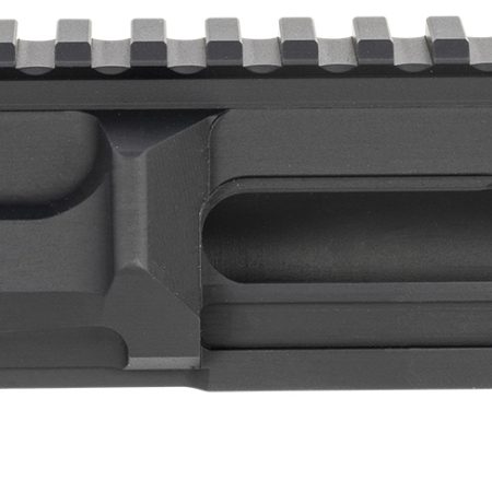 SilencerCo AC5065 SCO15 Stripped Upper Receiver Black Anodized Aluminum for Mil-Spec AR-15 Lower