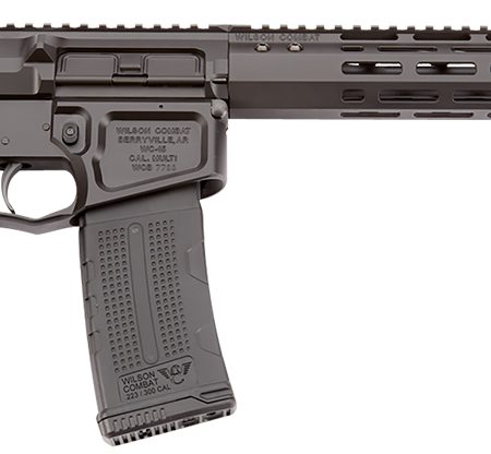 Wilson Combat TRRCRB556168 Recon Tactical 223 Rem/5.56 NATO 30+1 16" Black Threaded Barrel, Black Armor-Tuff Aluminum Receiver, M-LOK Handguard, Black Synthetic Wilson/Rogers Super Stoc Stock