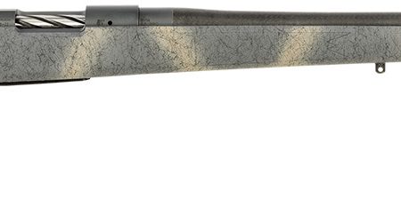 Bergara Rifles B14SM519CF B-14 Ridge Carbon Wilderness 6.5 PRC 2+1 24" Carbon Fiber Wrapped Barrel, Gray Cerakote Steel Receiver, SoftTouch Woodland Camo Fixed American Style Stock, Right Hand