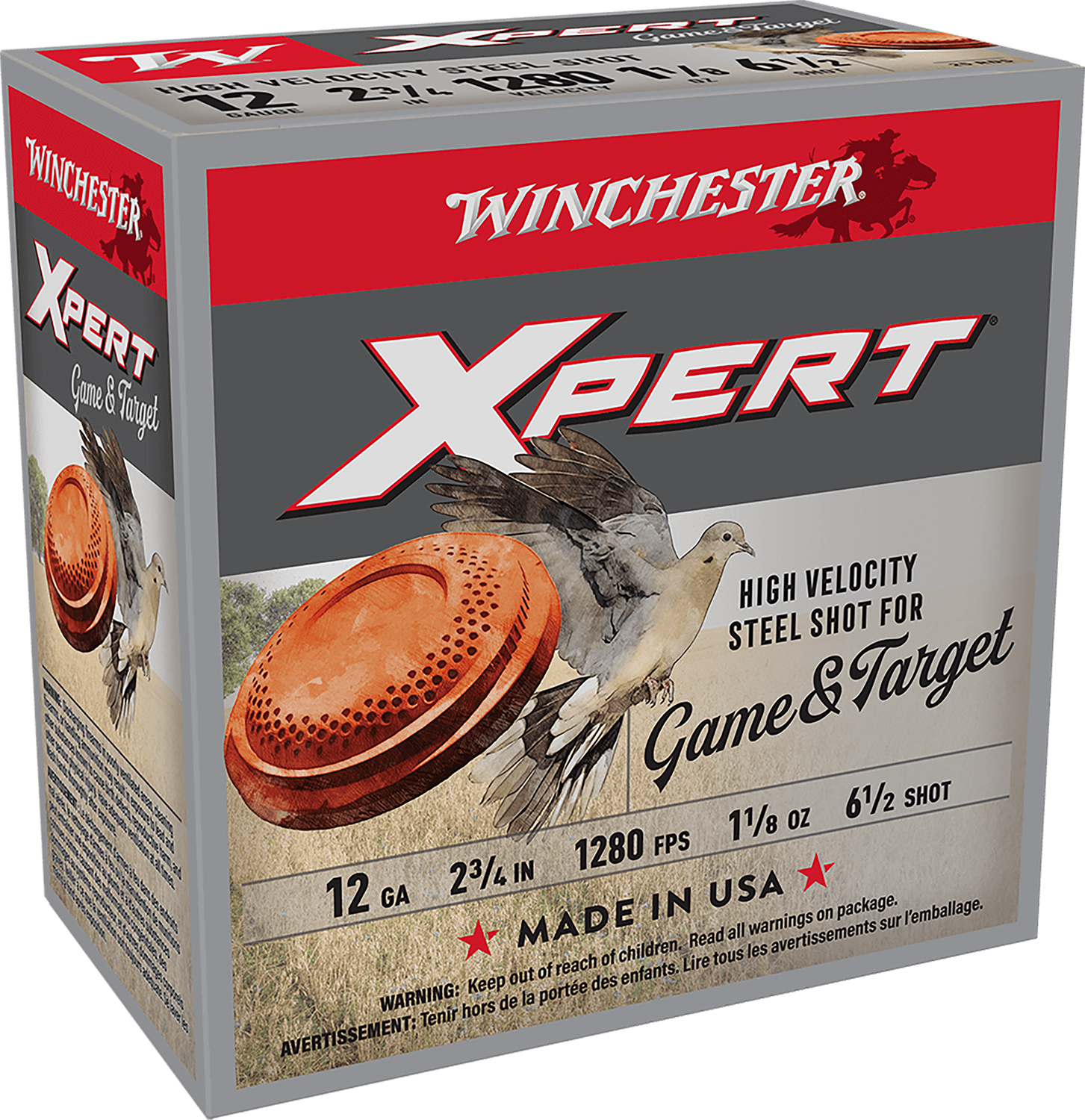 Winchester Ammo WE12GTH65 Super X Xpert 12Gauge 2.75" 1 1/8oz 6.5Shot 25 Per Box/10 Case