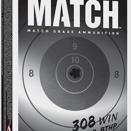 Winchester Ammo S308M2 Match Elite Marksman 308Win 169gr Sierra MatchKing BTHP 20 Per Box/10 Case