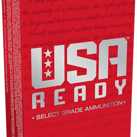 Winchester Ammo RED10 USA Ready 10mmAuto 180gr Full Metal Jacket Flat Nose 50 Per Box/10 Case