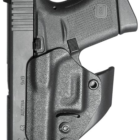 Mission First Tactical H2GL43AIWBM Minimalist Holster IWB Black Polymer Belt Clip Fits Glock 42/43/43X/48 Ambidextrous