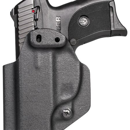 Mission First Tactical HRULC9AIWBABL Appendix Holster IWB/OWB Black Polymer Belt Clip Fits Ruger EC9/EC9s/LC9/LC9s Ambidextrous