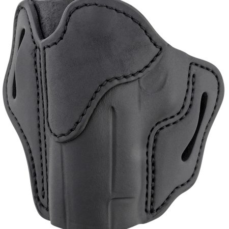 1791 Gunleather ORBH23SBLL BH2.3 Optic Ready OWB Size 2.3 Stealth Black Leather Belt Slide Compatible w/Glock 17/S&W M&P Shield Left Hand