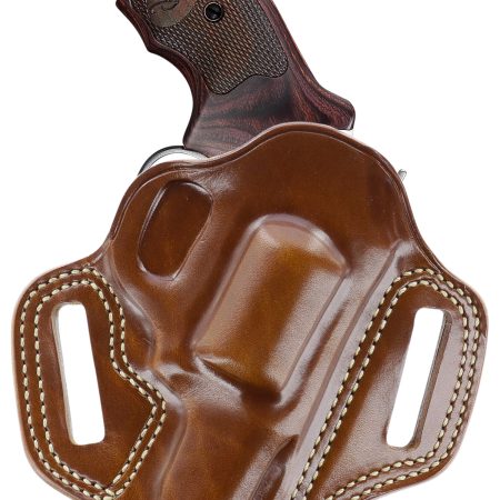 Galco CM312 Combat Master  OWB Tan Leather Belt Slide Fits Kimber K6S Right Hand