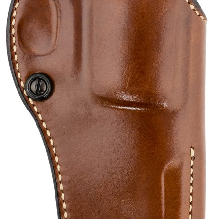 Galco PHX334 Phoenix  OWB Tan Leather Belt Slide Fits Ruger GP100 Fits S&W L Frame Right Hand
