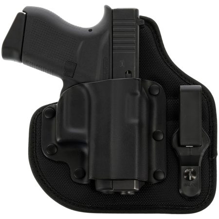 Galco QTC800RB QuickTuk Cloud IWB Black Kydex/Nylon Compatible w/ Glock 43/Springfield  Hellcat/ S&W M&P Shield EZ UniClip Mount Right Hand