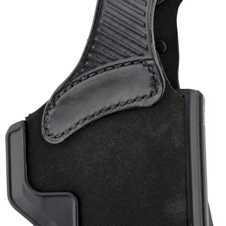 Galco W2800RB Wraith 2.0 OWB Black Leather Compatible w/ Glock 43X/Taurus GX4/Springfield  Hellcat Paddle Mount Right Hand