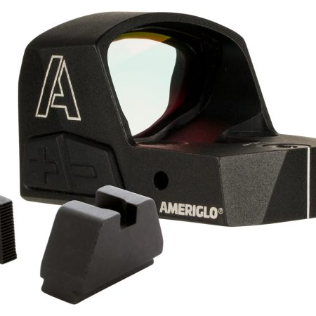 AmeriGlo HVN04 Haven Carry Ready Combo Matte Black 1 x 1.10" x 0.75" 5 MOA  Red Dot