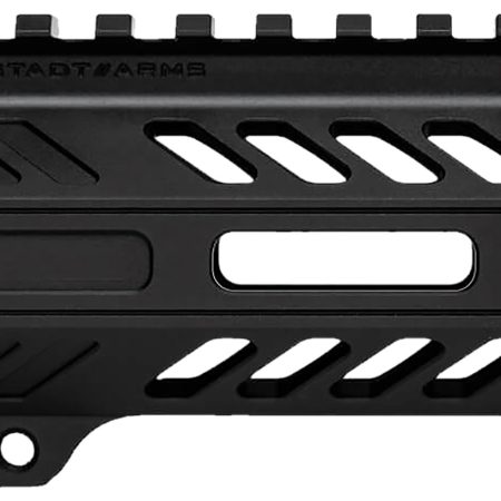 Angstadt Arms AA004HGMLT Ultra Light Handguard  made of Aluminum with Black Anodized Finish, M-LOK Style, Picatinny Rail & 4" OAL for AR-15 Includes Hardware