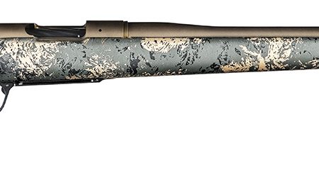 Christensen Arms 8010107300 Mesa FFT 6.5 Creedmoor 4+1 20" Threaded Barrel, Burnt Bronze Cerakote, Green with Black/Tan Webbing Stock
