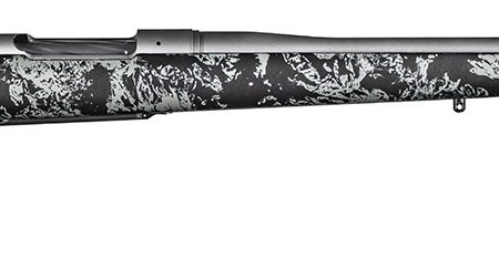 Christensen Arms 8010108400 Mesa FFT 300 Win Mag 3+1 22" Threaded Barrel, Tungsten Gray Cerakote, Black with Gray Webbing Stock