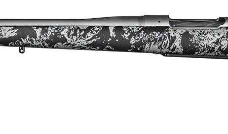 Christensen Arms 8010111300 Mesa FFT 7mm Rem Mag 3+1 22" Threaded Barrel, Tungsten Gray Cerakote, Black with Gray Webbing Stock, Left Hand