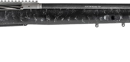 Christensen Arms 8010700200 ELR  300 PRC 3+1 26" Target Profile Carbon Fiber Barrel, Black Nitride Finish, Black with Gray Webbing Stock