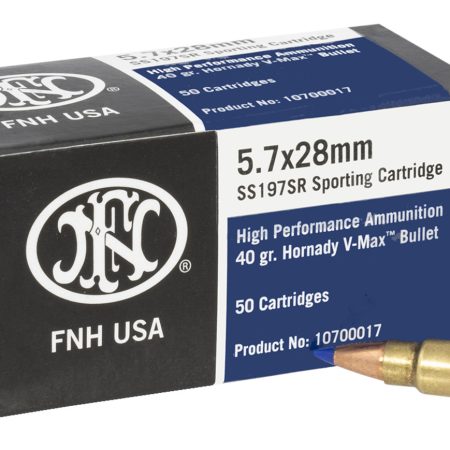 FN 10700017 High Performance  5.7x28mm 40gr Hornady V Max 50 Per Box/10 Case