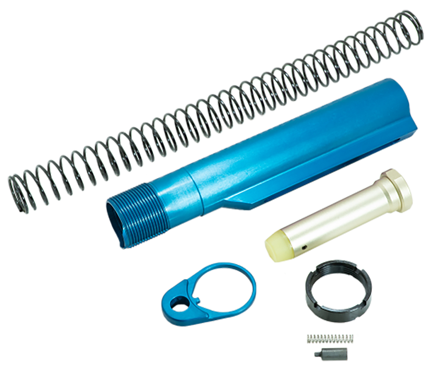 Timber Creek Outdoors ARBTKB Buffer Tube Kit Blue Anodized for AR-15